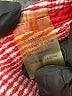 Peter Nygard 100% Cotton Stripes Red Raincoat Size L - photo 7