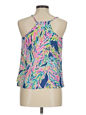 Lilly Pulitzer Sleeveless Silk Top (view 2)