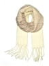 Mer Sea & Co 100% Polyester Ivory Scarf One size - photo 1