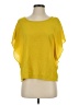 Forever 21 100% Polyester Yellow Short Sleeve Top Size S - photo 1