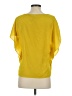 Forever 21 100% Polyester Yellow Short Sleeve Top Size S - photo 2