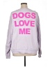 Wildfox 100% Cotton Purple Sweatshirt Size XL - photo 2
