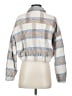Papaya 100% Polyester Plaid Ivory Jacket Size S - photo 2