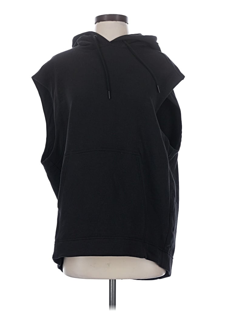 Pre-owned Athleta Poncho In Black