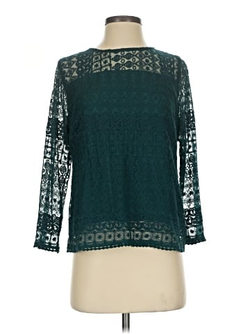Garnet Hill 3/4 Sleeve Blouse (view 1)