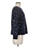 Boden 100% Cotton Polka Dots Blue Pullover Sweater Size M - photo 4