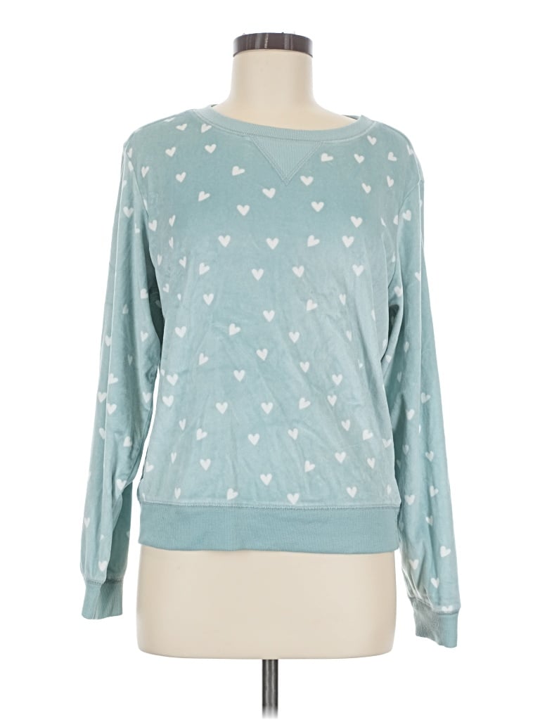 Pre-owned Honeydew Pullover Sweater In Teal