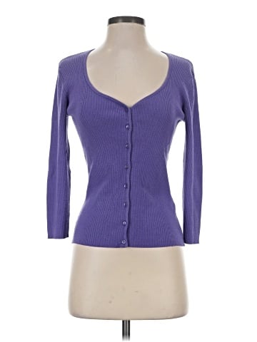August Silk Cardigan (view 1)