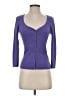 August Silk Purple Cardigan Size S - photo 1