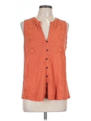 Lucky Brand Sleeveless Button-Down Shirt (view 1)