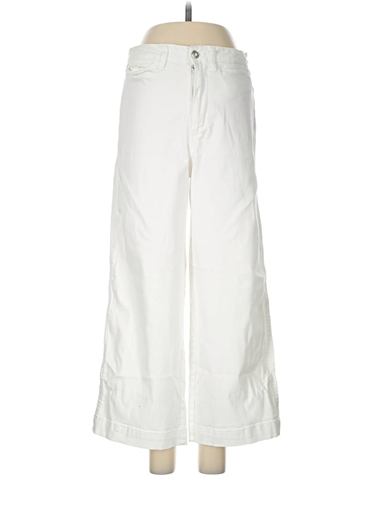 Pre-owned Oat Casual Pants In White