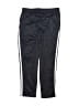 Adidas 100% Polyester Black Track Pants Size 6 - photo 2