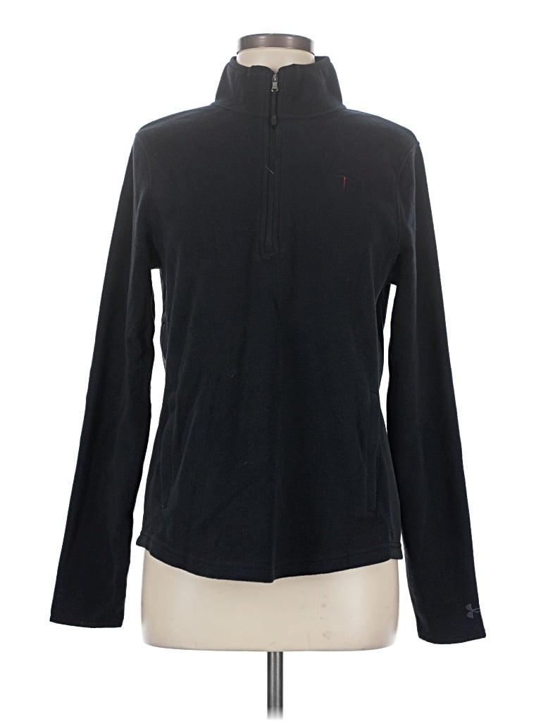 Pre-owned Under Armour Turtleneck Sweater In Black