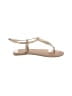 Wild Pair Gold Sandals Size 7 1/2 - photo 1