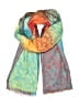 Unbranded Paisley Teal Scarf One size - photo 1
