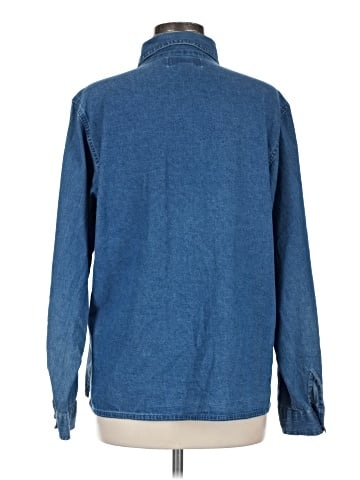DressBarn Long Sleeve Button-Down Shirt (view 2)