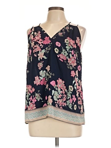 Skies Are Blue Sleeveless Blouse (view 1)