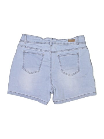 Bleu Denim Shorts (view 2)