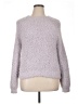 INC International Concepts 100% Polyester Tweed Silver Pullover Sweater Size XL - photo 1