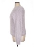 INC International Concepts 100% Polyester Tweed Silver Pullover Sweater Size XL - photo 5