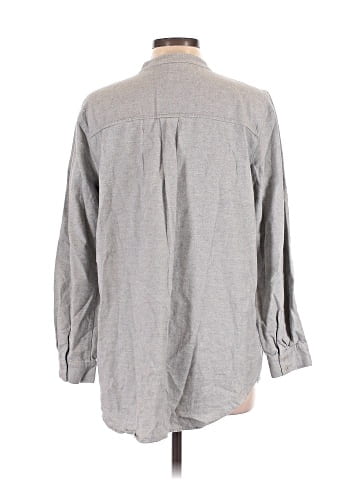 Eileen Fisher Long Sleeve Button-Down Shirt (view 2)