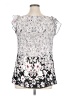 DressBarn 100% Polyester Silver Sleeveless Blouse Size 1X - photo 2