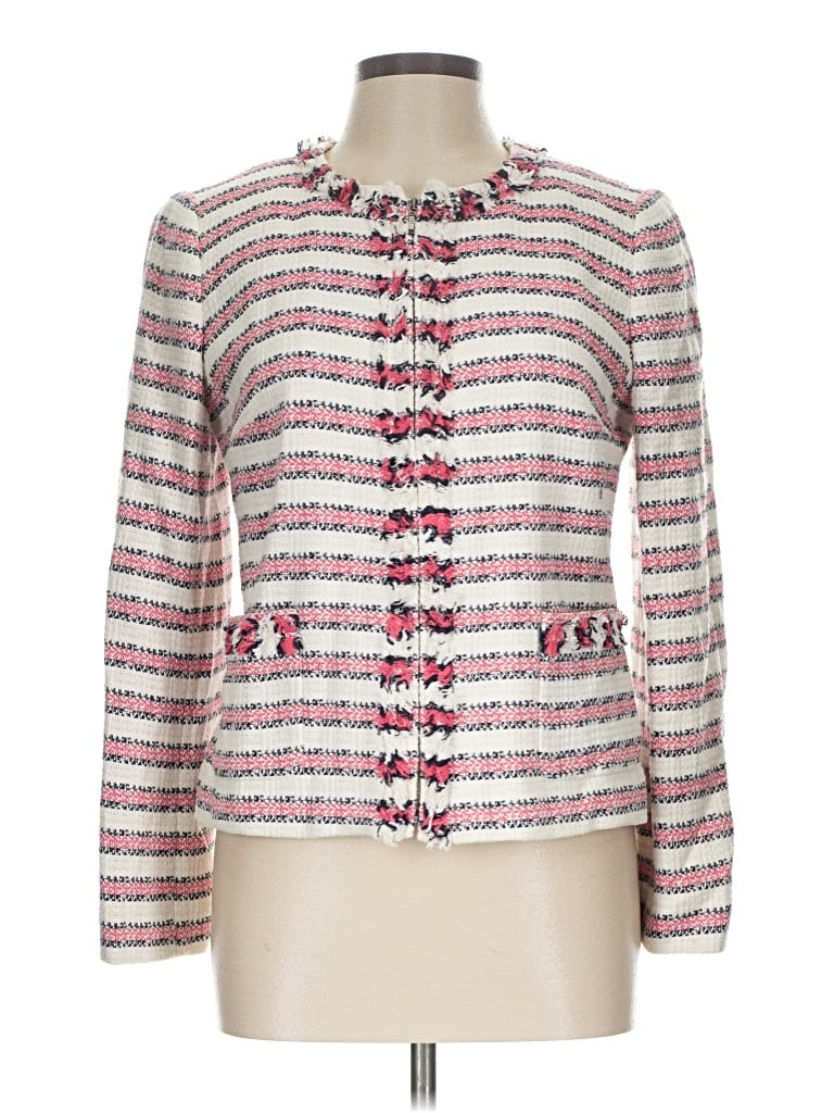 Pre-owned Talbots Outlet Jacket In Ivory