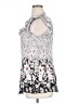 DressBarn 100% Polyester Silver Sleeveless Blouse Size 1X - photo 5