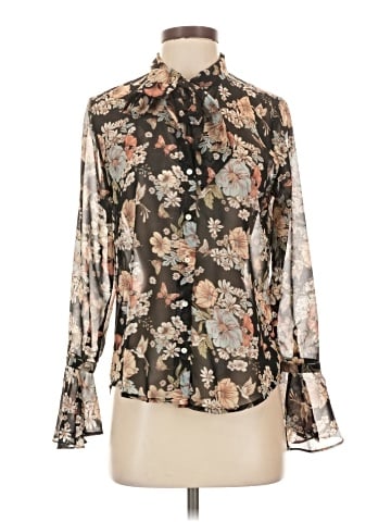 Forever 21 Long Sleeve Blouse (view 1)