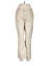FRAME Chevron-herringbone Ivory Jeans Size 26 waist - photo 1