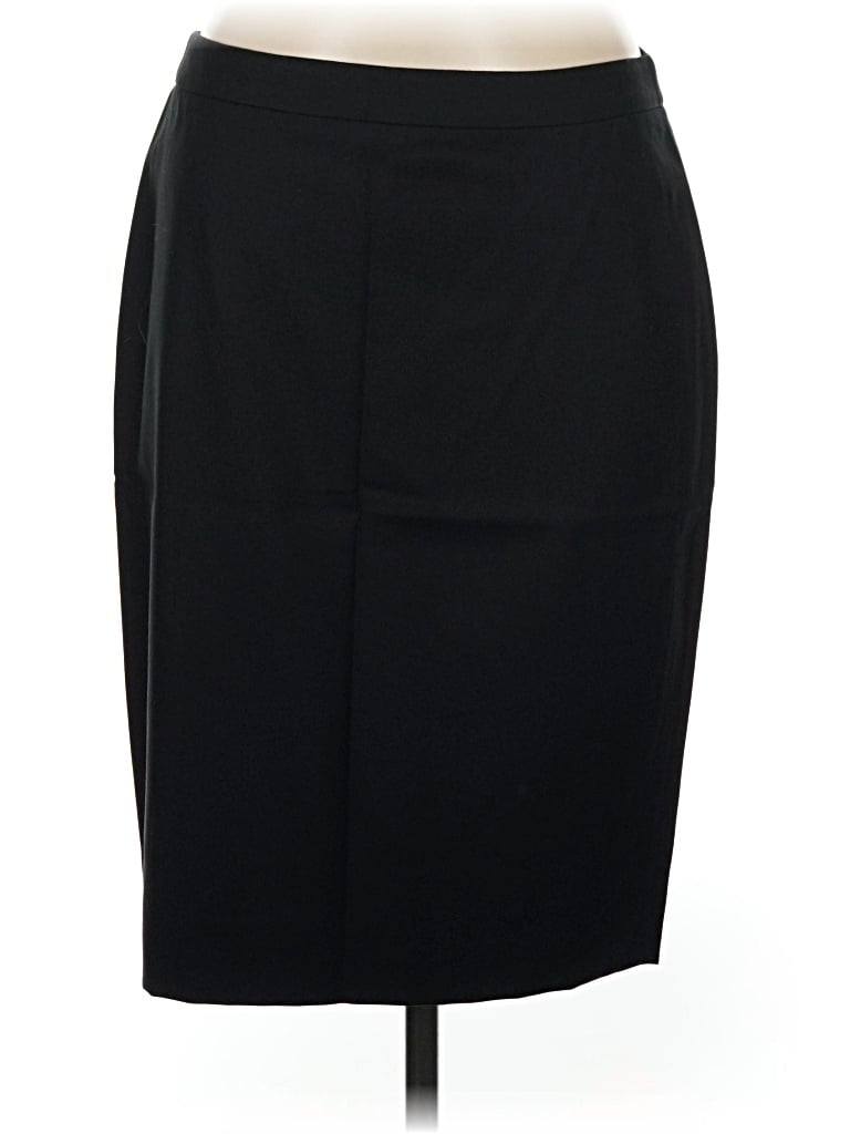 Jcrew Wool Skirt In Black
