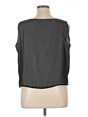 Impressions Sleeveless Blouse (view 2)