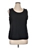 212 Collection Black Sleeveless Top Size XL - photo 1
