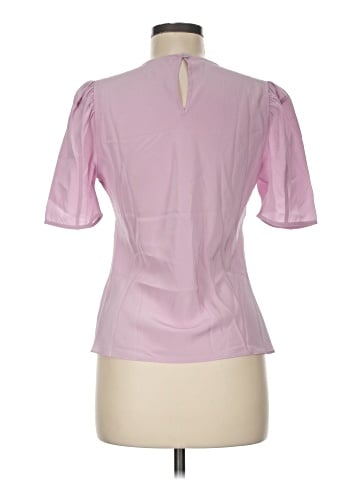 Ulla Johnson Short Sleeve Silk Top (view 2)