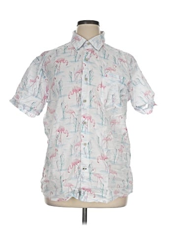 IZOD Short Sleeve Button-Down Shirt (view 1)
