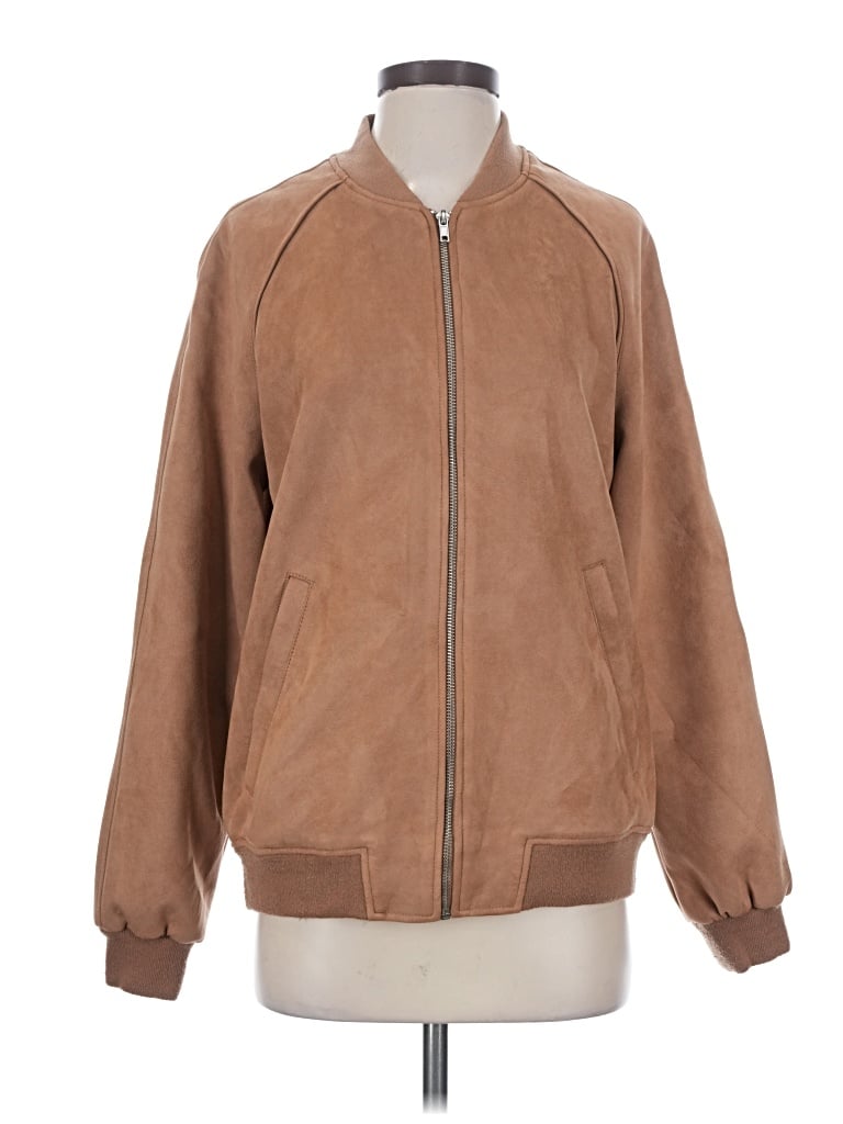 Pre-owned Asos Design Jacket In Brown