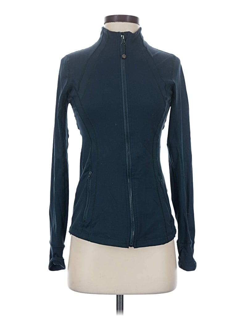 Pre-owned 90 Degree By Reflex Track Jacket In Blue
