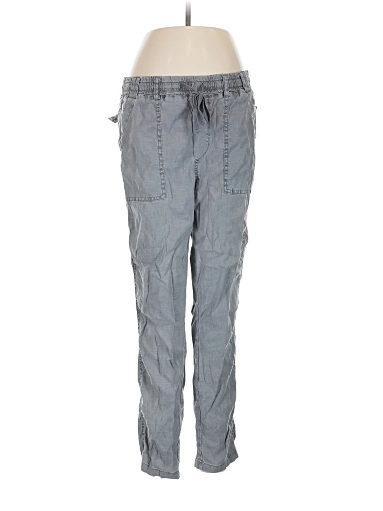 Pre-owned Level 99 Linen Pants In Gray
