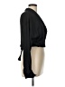 Glam 100% Polyester Black Long Sleeve Blouse Size L - photo 4