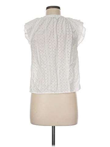 NANETTE Nanette Lepore Sleeveless Button-Down Shirt (view 2)