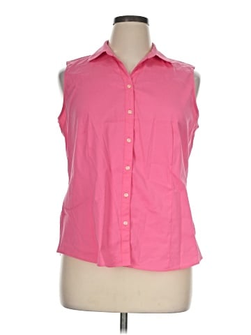 Charter Club Sleeveless Button-Down Shirt (view 1)