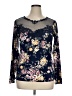 Venus Blue Long Sleeve Blouse Size XL - photo 1