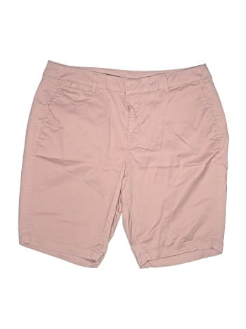 Lane Bryant Khaki Shorts (view 1)