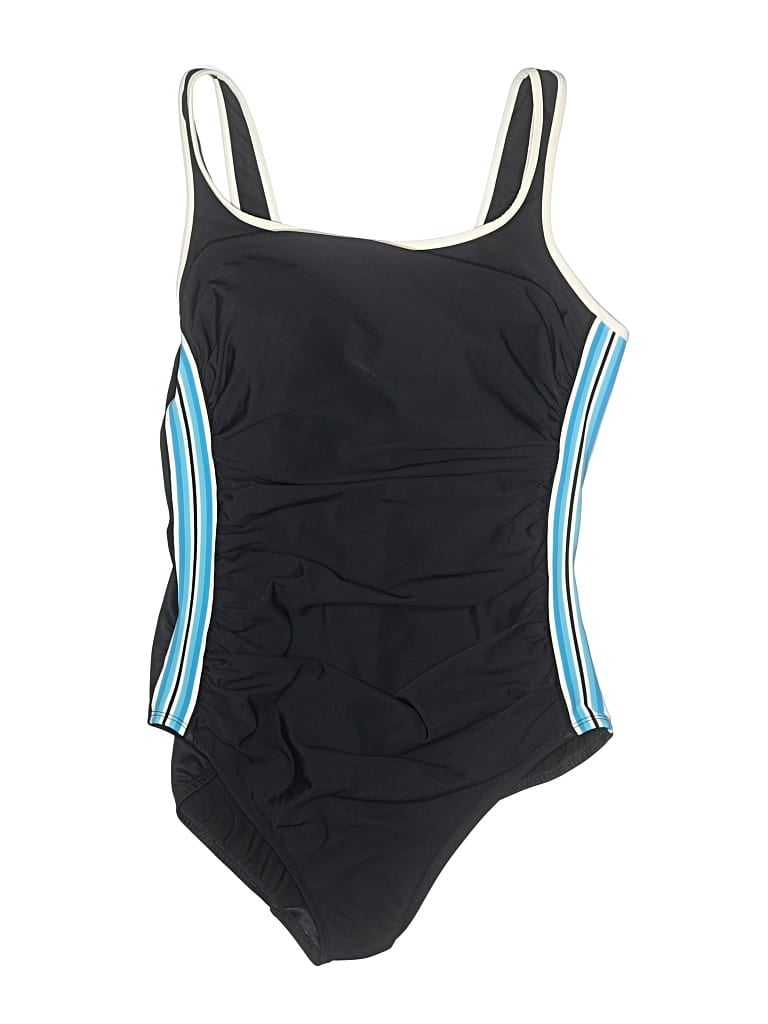 Pre-owned Miraclesuit One Piece Swimsuit In Black