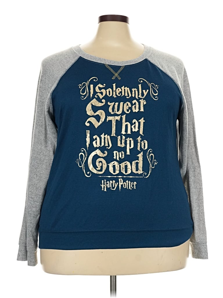 Pre-owned Harry Potter Sweatshirt In Blue