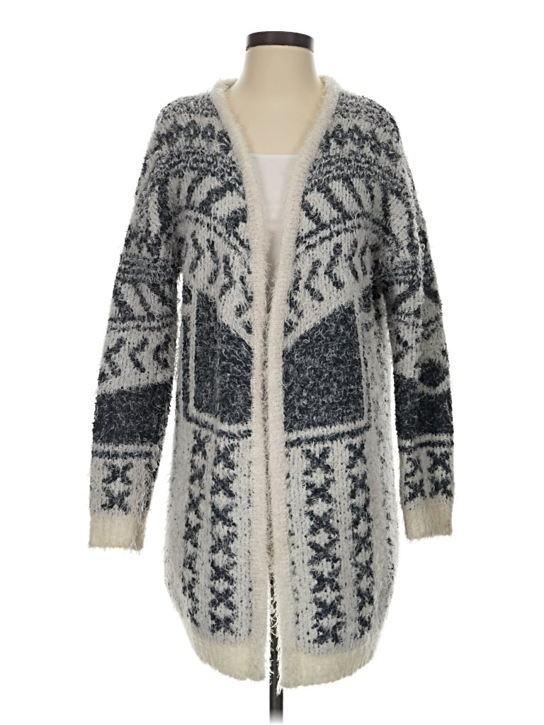 Pre-owned Ecote Cardigan Sweater In Gray