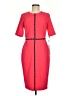 Calvin Klein Red Cocktail Dress Size 8 - photo 1