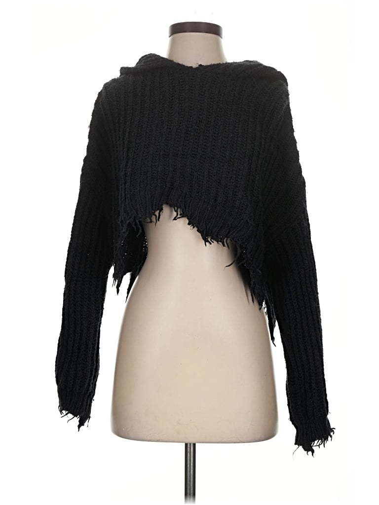 Pre-owned Wildfox Cardigan Sweater In Black