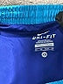Nike 100% Polyester Color Block Blue Athletic Shorts Size XS (kids) - photo 3