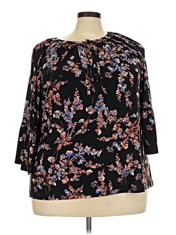 Kasper 3/4 Sleeve Blouse (view 1)